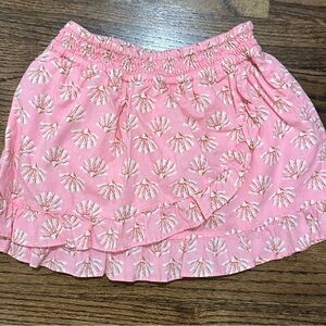 Pink Floral Kid's Skirt
